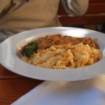 Schweinemedaillons in Zwiebelsoße mit Spätzle