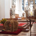 Grainy Crown in Passau's Cathedral