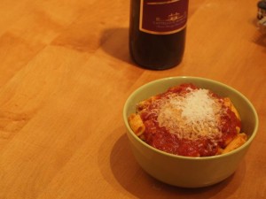 Large Macaroni with Amatriciana